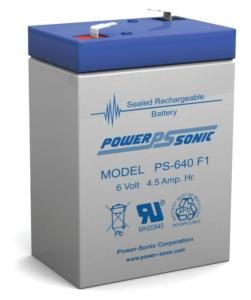 Batterie-AGM-power-sonic-6-V-4-5-PS-640-F1