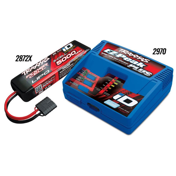 PACK-CHARGEUR-2970G-1-x-LIPO-3S-5000MAH-2872X-PRISE-TRAXXAS-2970G-3S