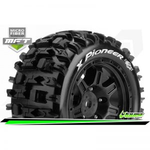 lr-t3296bm-louise-rc-mft-x-pioneer-kraton-8s-serie-pneus-porte-sport-roues-noires-hex-24mm